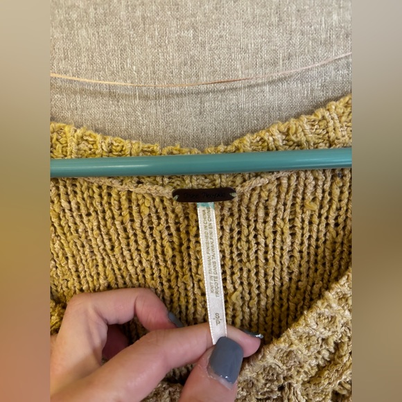 Free People Cross My Heart Cable Knit Pullover Sweater - Picture 10 of 10